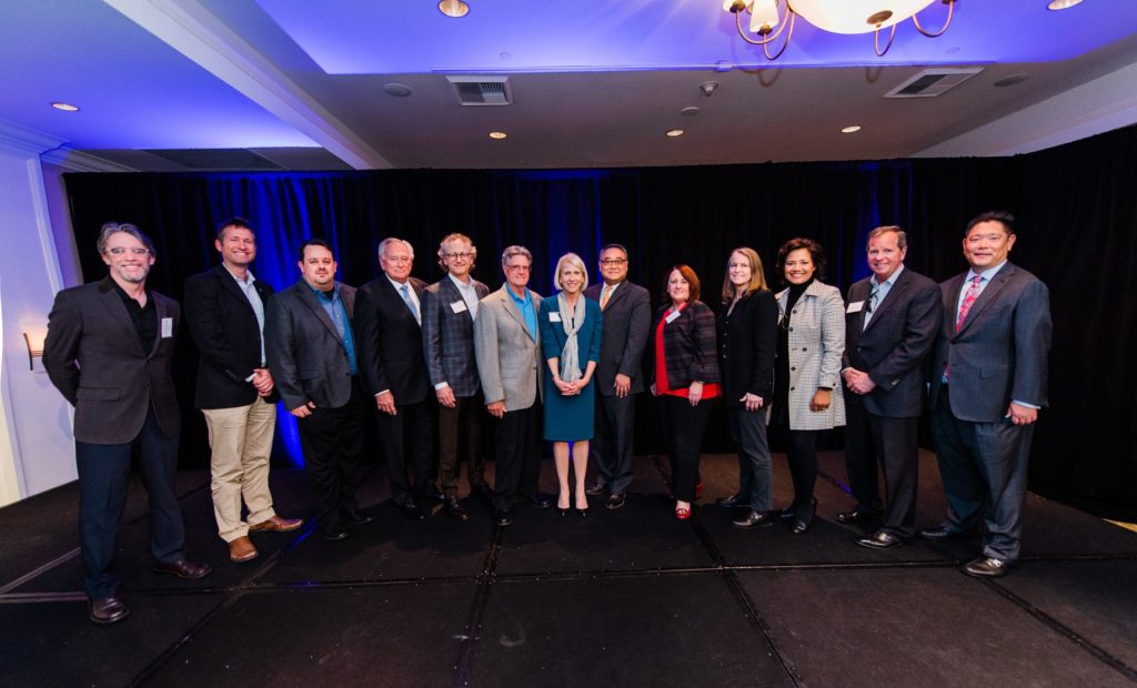 Speakers at the United to End Homlessness event